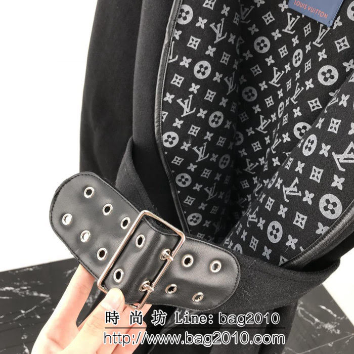 LV路易威登 秋冬新品 進口羊毛 女款手工大衣 內裏老花logo ydi2148